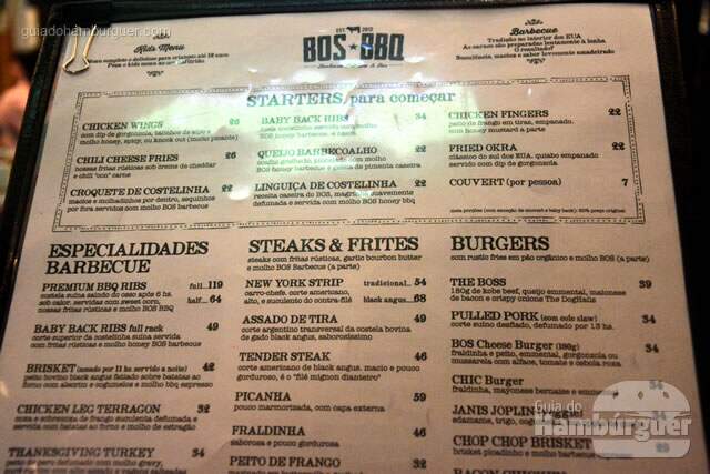 Entradas - BOS BBQ