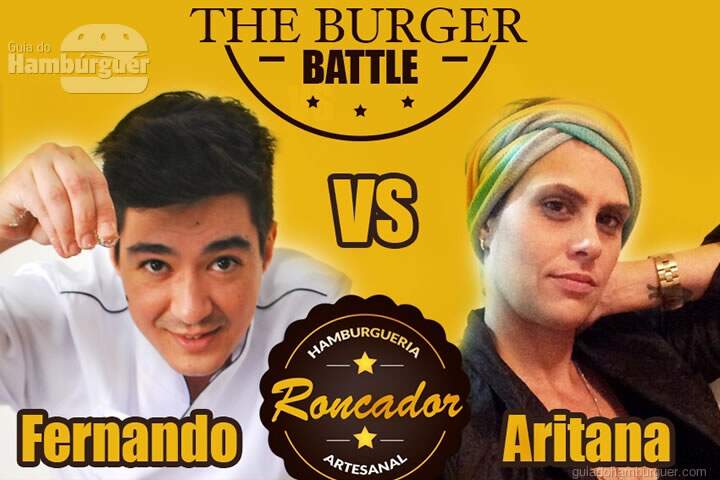 The Burger Battle acontece quinta-feira 3 de setembro no Roncador Hamburgueria Artesanal