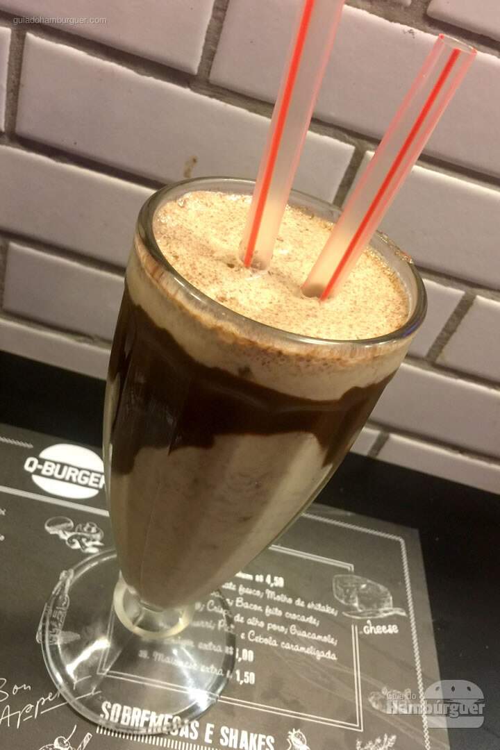 Milkshake de Nutella e sorvete Diletto por R$ 18,90 - Q-Burger