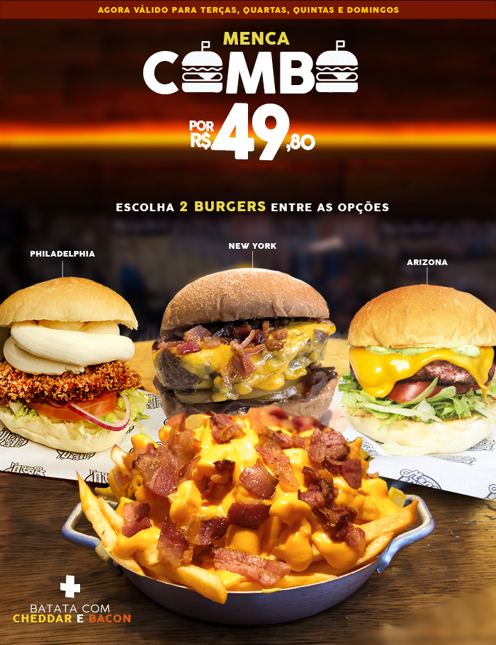 Promoção Menca Burger