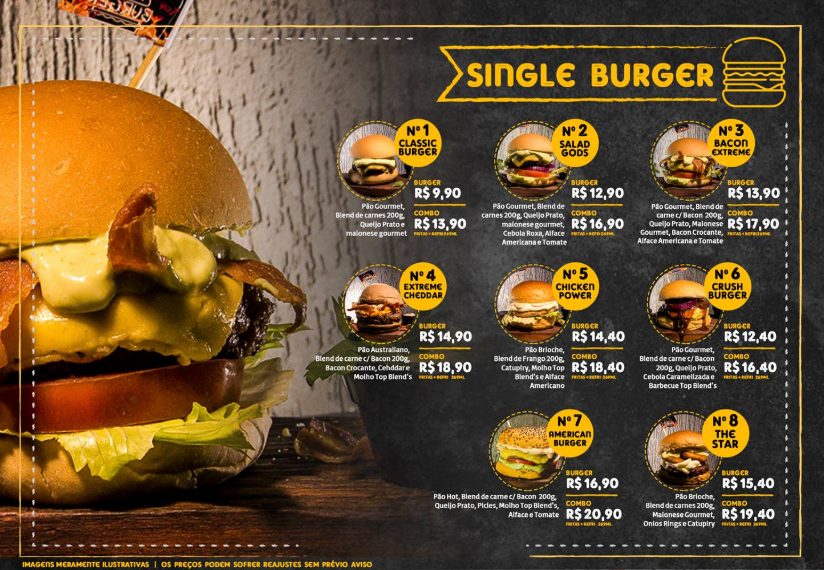 Blinders Burguer & Grill - Cardápio e Delivery em Canoas