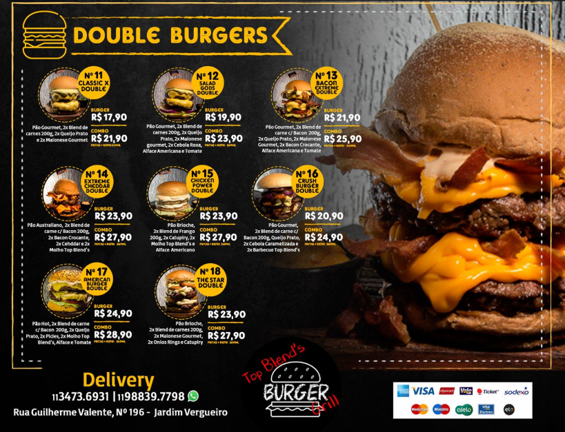 Blinders Burguer & Grill - Cardápio e Delivery em Canoas